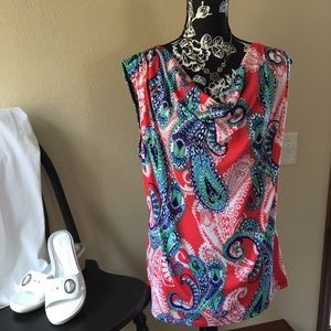 🎁2/$12 XL FOREVER JADE SLEEVELESS SUMMER STUNNER